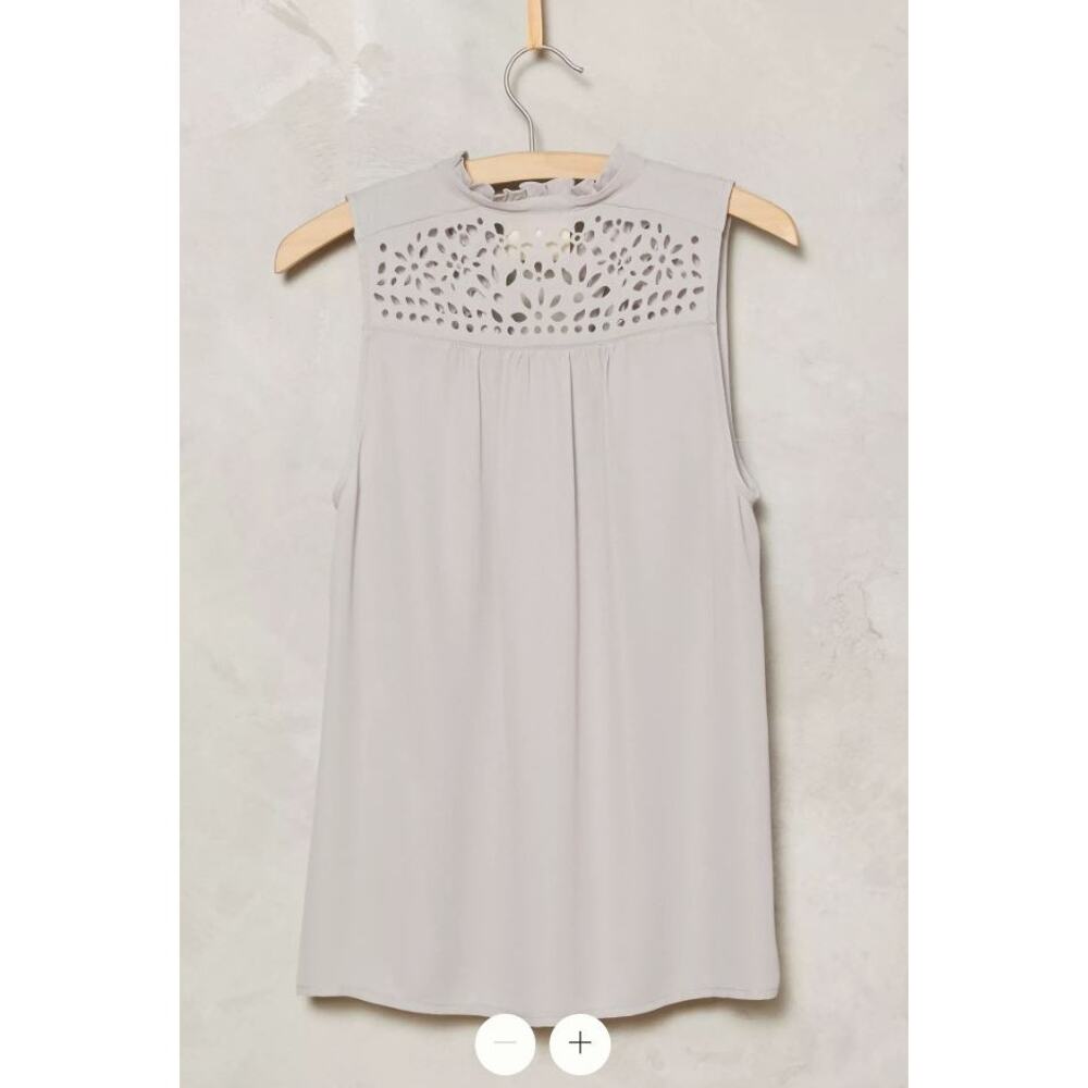 Anthropologie Luca Tie-Neck Blouse - Size 12 - Picture 4 of 6